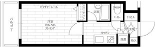 井荻駅 徒歩3分 4階の物件間取画像